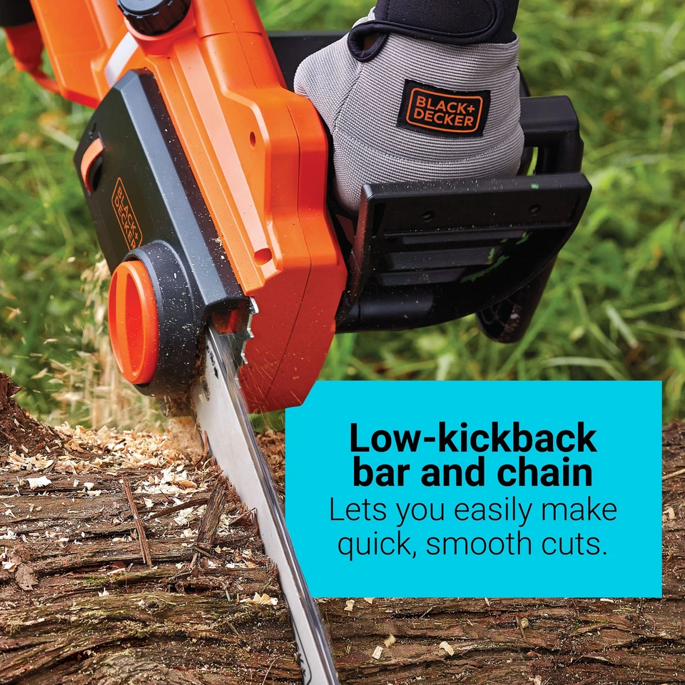 BLACK+DECKER 12 А 16 дюймов Бензопила - CS1216 - Изображение 4 из 4