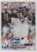 2018 Topps Holiday WalMart Mega Box Gary Sanchez #HMW59 2ra