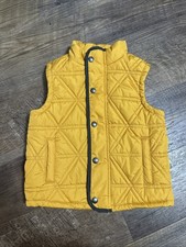 Gymboree Yellow-Gold Puffer Vest 2T w Pockets