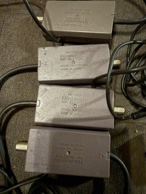 Lot of (5) Official Nintendo NES Super SNES RF Adapter Cables NES-003 AV Cord