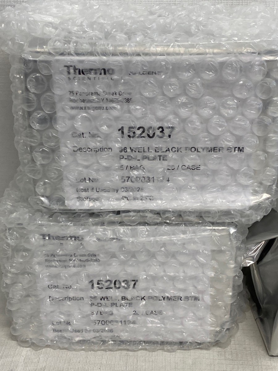 18) THERMO 96-Well Black Poly-D-Lysine Optical Polymer Btm
