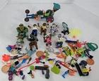 J-996 VINTAGE 1980'S PLAYMATES TEENAGE MUTANT NINJA TURTLES ACTION FIGURE LOT