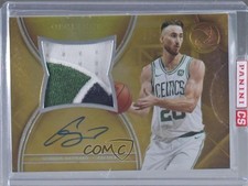 2017-18 Panini Opulence Precious Swatch Signatures 4/49 Gordon Hayward Auto 7zf