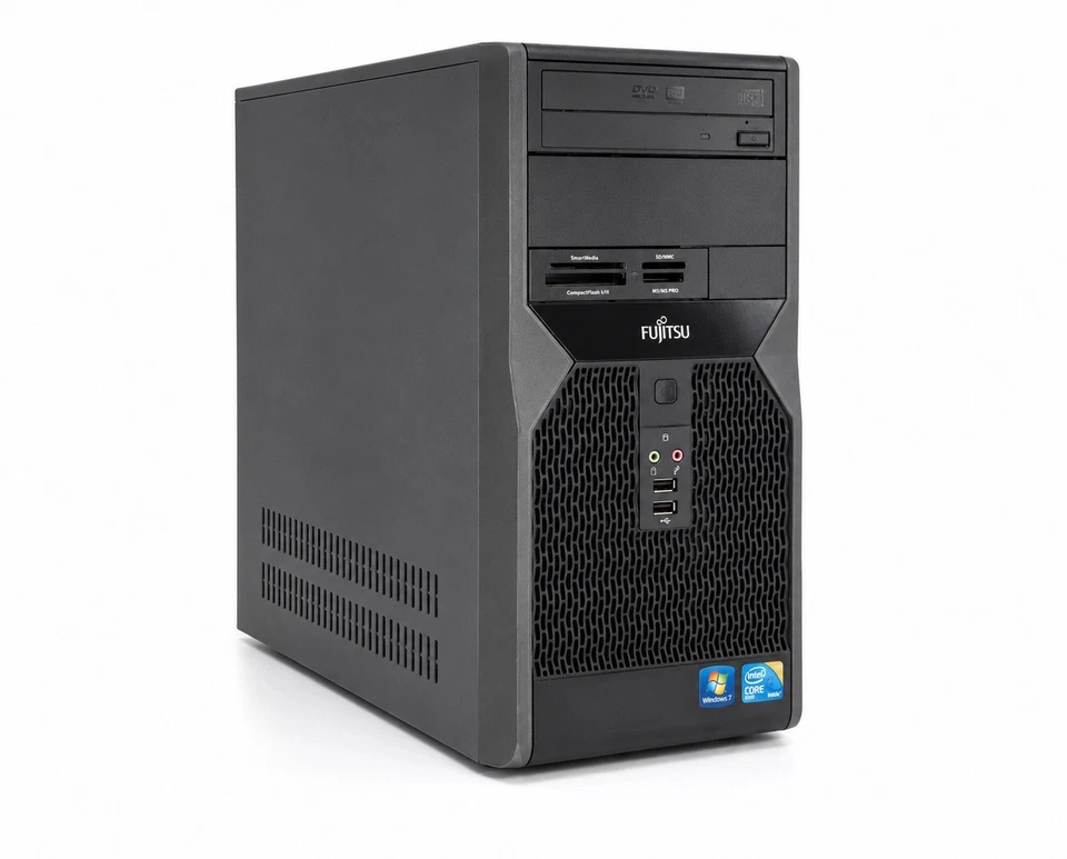 Windows XP Gamer 32bit Fujitsu P1500 Core2Quad 2.50GHz 128GB SSD 4GB COM DVD - Bild 4 von 4