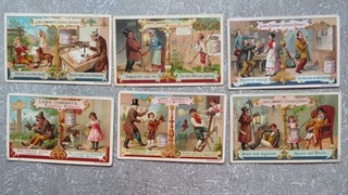 Sammlungsauflösung: Liebig Serie 285 Sprichwörter III 1894 RAR
