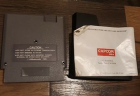 Disney's Chip 'N Dale: Rescue Rangers (Nintendo NES, 1990) W Manual And Sleeve