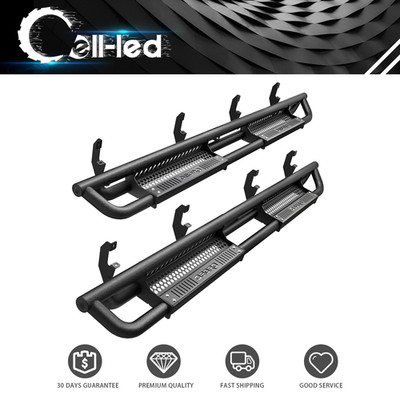for 2019-2026 Chevy Silverado Sierra 1500 Crew Cab Running Boards Side Step Bars