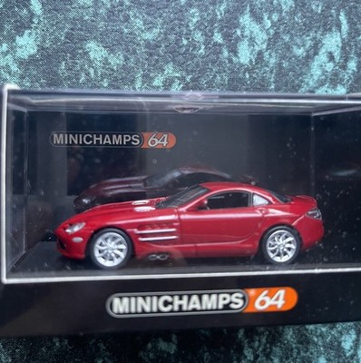1:64 MiniChamps Mercedes Benz SLR McLaren 2008 RED  1 of 5,040 pcs - 0477 *RARE*