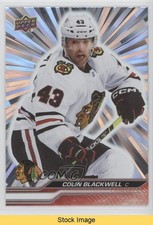 2023-24 Upper Deck Series 2 Outburst Colin Blackwell #291 READ jt1