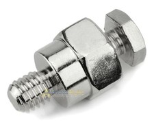 Platinum Plated Short Side Post Mount GMC Battery Terminal Tap Xscorpion