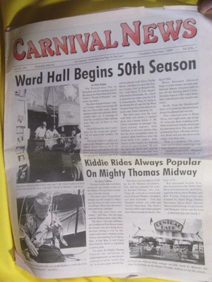 June 30 1998 Carnival News Newspaper -Published by Show People for Show People