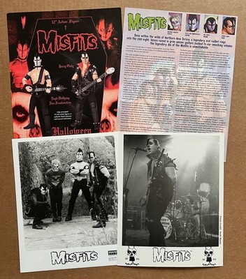 Misfits - Famous Monsters RARE promo press kit '99 + 8x10 Misfits - Famous Monsters RARE promo press kit '99 + 8x10