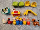 Vintage Little People Lot Of 15 : People, Furniture, Animals , Retro Pre School