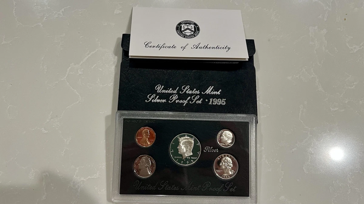 U.S. Mint Silver 1995 US Coin Proof Sets for sale | eBay