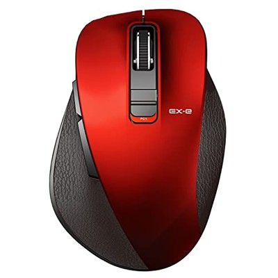 ELECOM Wireless Mouse Bluetooth EX-G Ultimate Grip Quiet Design 5 Tasten