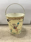 Antique Vintage 1950s Roundup J. Chein Tin Litho Metal Bucket