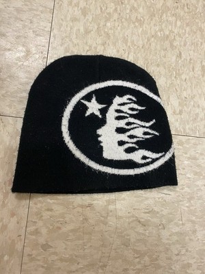 Hellstar beanie cap black and white