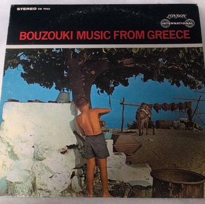 London International Bouzouki Music From Greece World Vinyl LP 12'' 33 RPM Stereo