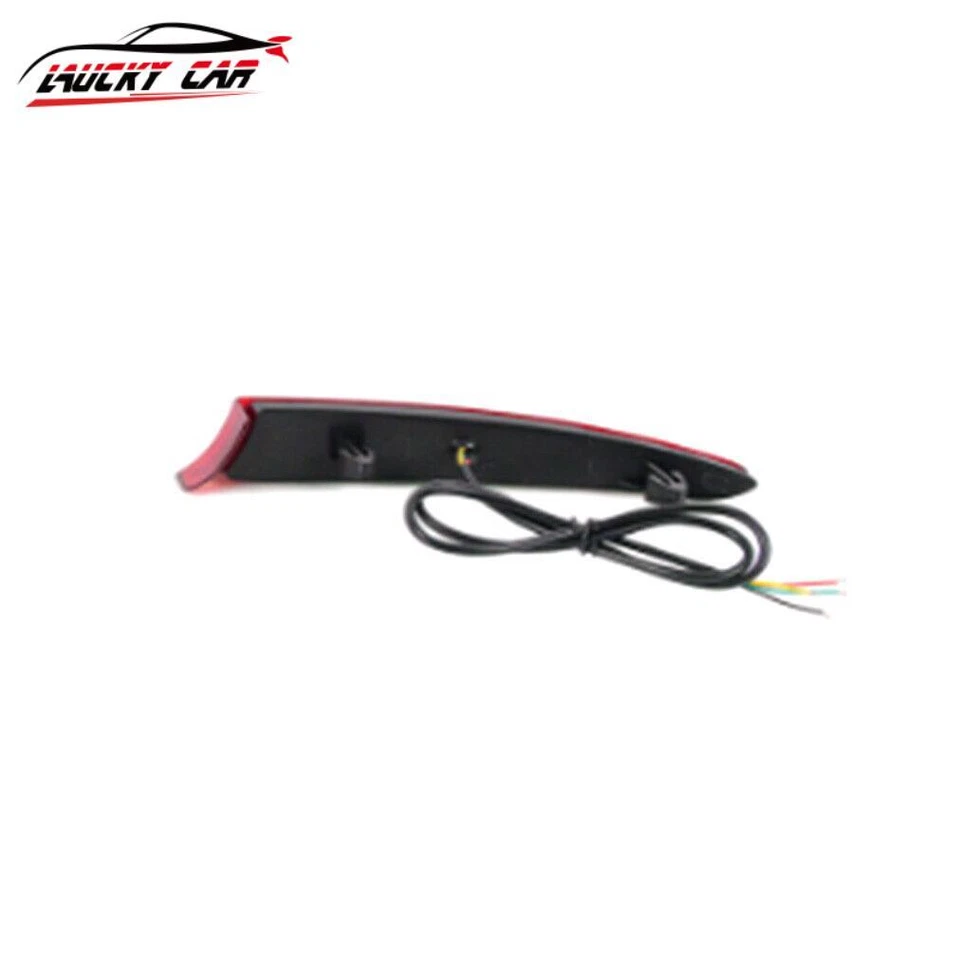 Rear Brake Taillight Bumper Reflector Lights For Chevrolet Monza RS 19-24 B Pair - Imagem 4 de 4