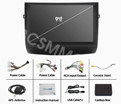 Fit For Toyota Prius 2003-2009 Multimedia Player Radio Mirror Link HD Android 14 - 第 6/19 張圖片