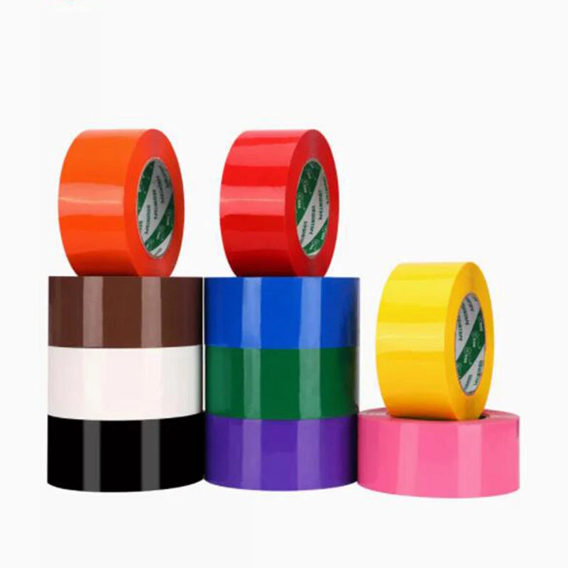 Cinta adhesiva de alta viscosidad de 145 m cinta de sellado de embalaje de cartón cinta colorida Foto 2 de 4