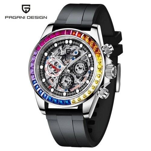 Pagani Design Top Luxusmarke Mechanische Automatische Uhr Männer Keramik Lünette - Bild 2 von 15