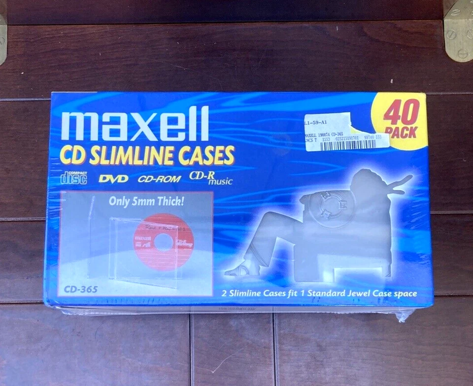 MAXELL Slimline Joyas Fundas (40) Nuevas Foto 4 de 4