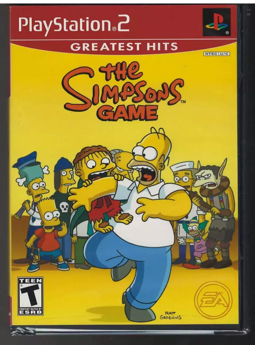 The Simpsons Game PS2