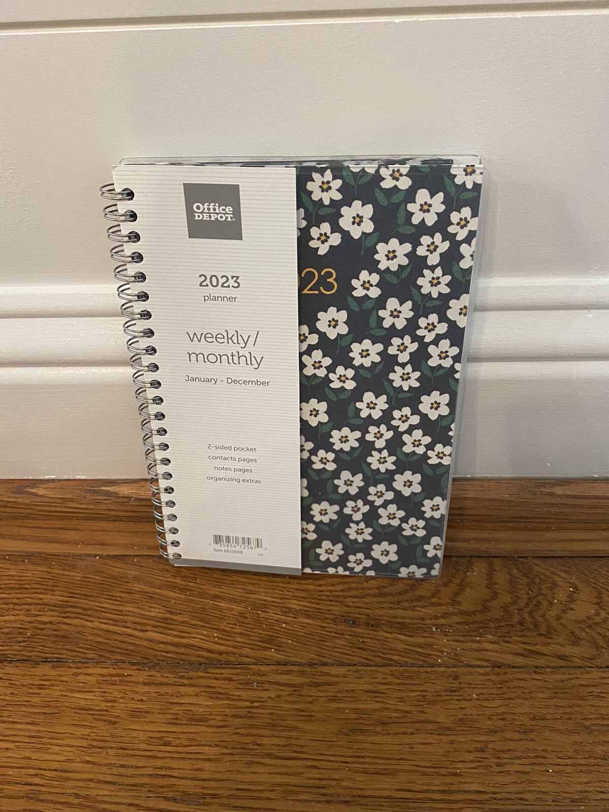 Blue Sky Office Depot 2023 Calendar Planner Weekly New Year Fashion Daisy |  eBay
