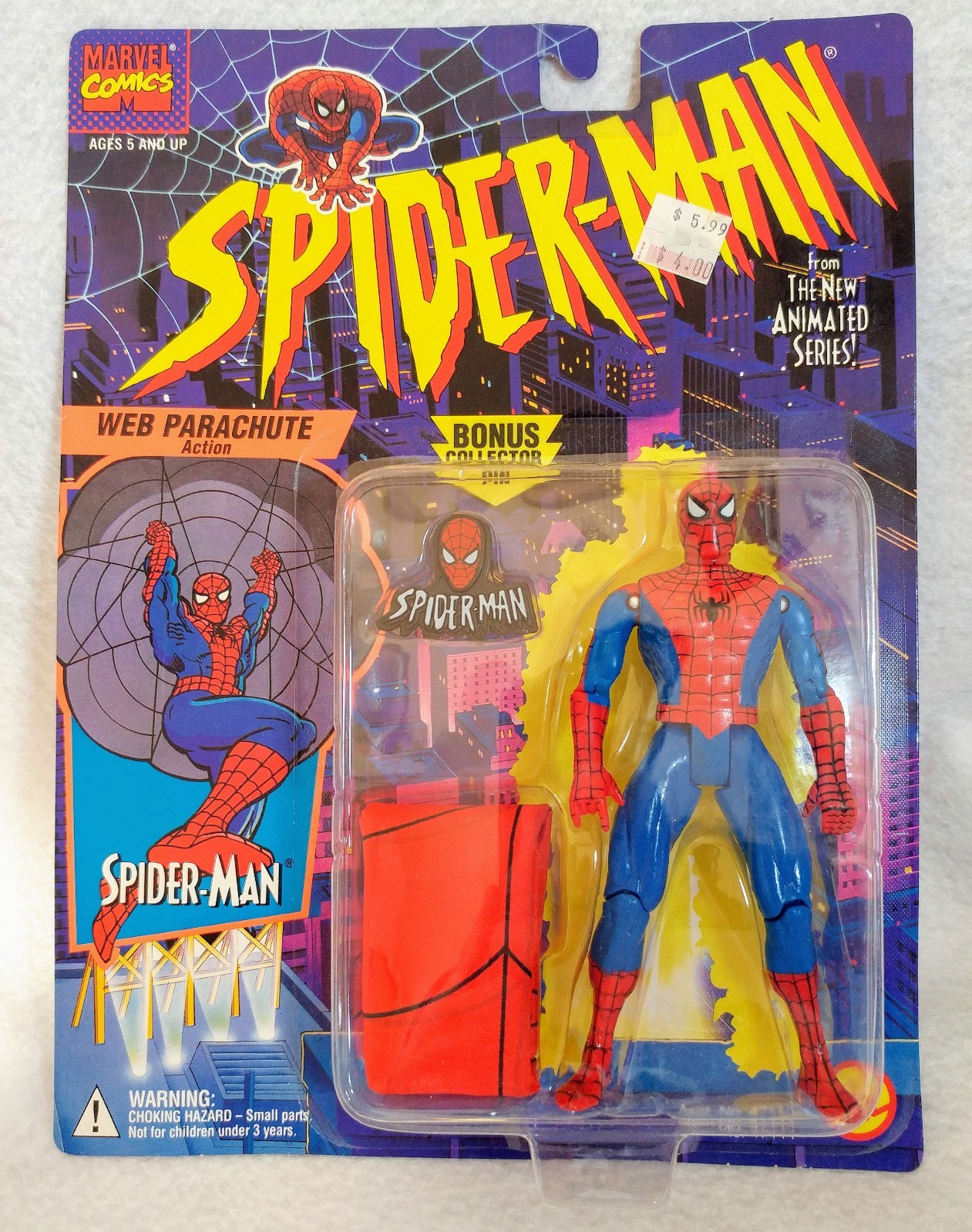 spider man web parachute