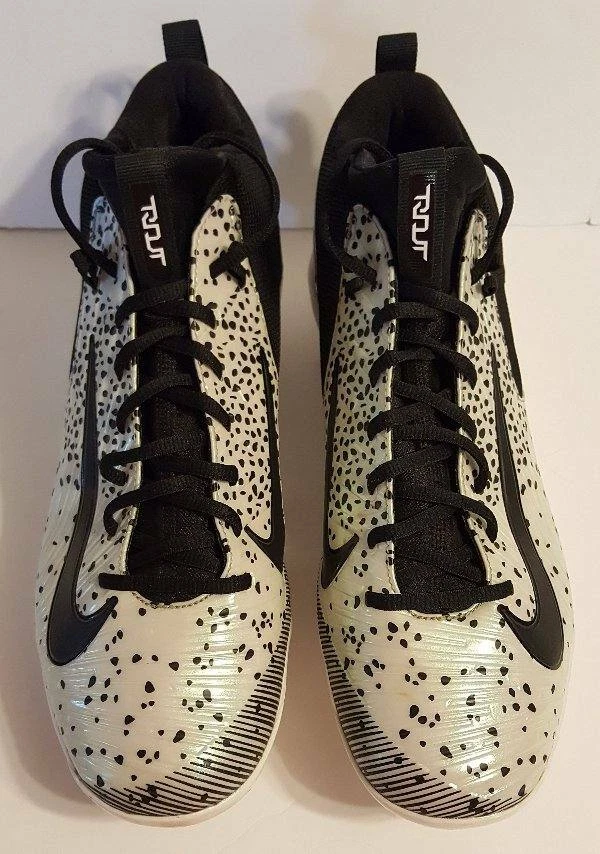 Montón de ponerse nervioso Decrépito Nike Mike Trout Black &amp; White Max Air Baseball Cleats Shoes Size 13 New  | eBay