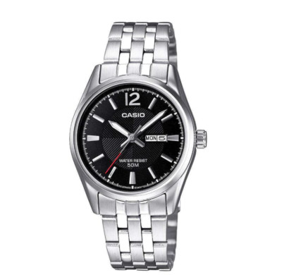 Casio LTP-1335D-1A Stainless Steel Case Bracelet Women's Blue Dial Wrist Watch