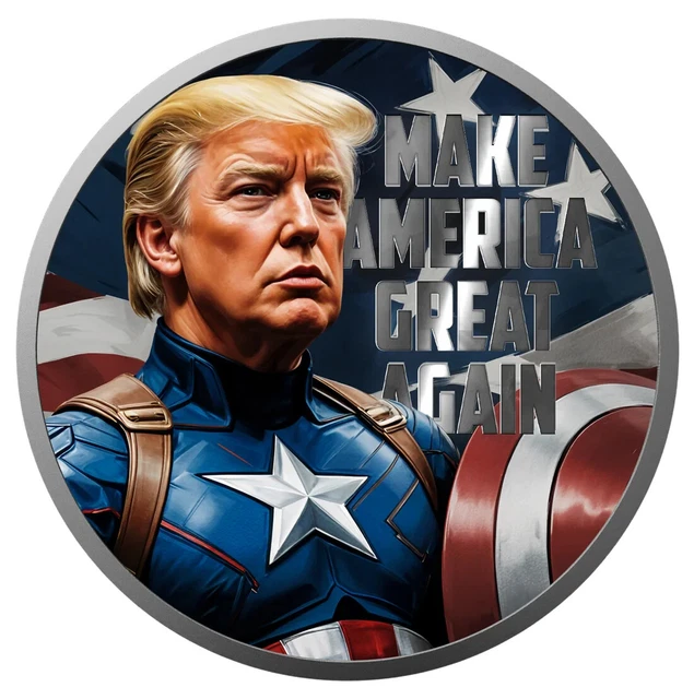 Ebay Live 25.19 2024 RSM Make America Great Again Donald Trump 1 oz Round