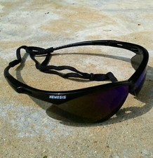 KleenGuard V30 Nemesis Safety Glasses Blue Mirror Sunglasses 14481