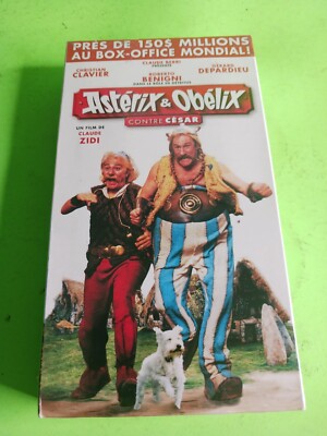 Asterix & Obelix Contre Cesar VHS (1999) NTSC In French