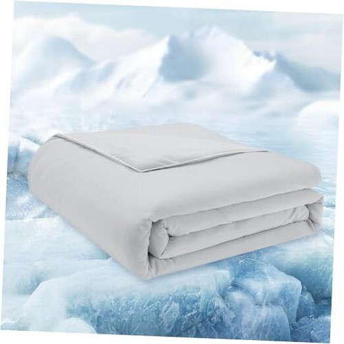 Cooling Comforter Queen Size 90" x 90", Cooling Queen (90"x90") Light Grey