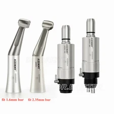 Dental Low Speed Handpiece Contra Angle 1.6./2.35mm bur Air Motor 2/4H