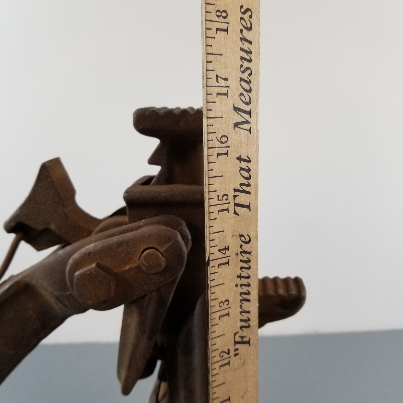 ANTIQUE 1940s Badger Malleable Jack Farm Machine Auto Car Train Pat. 2185476
