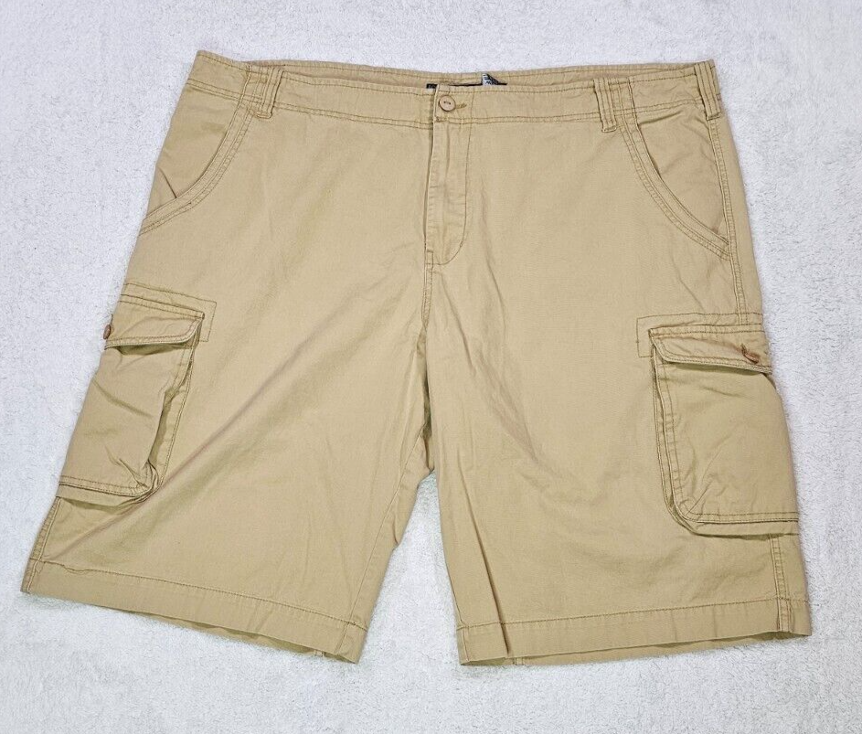 Rocawear Cargo Shorts Men's Size 52 Beige Causal Cotton Big and Tall