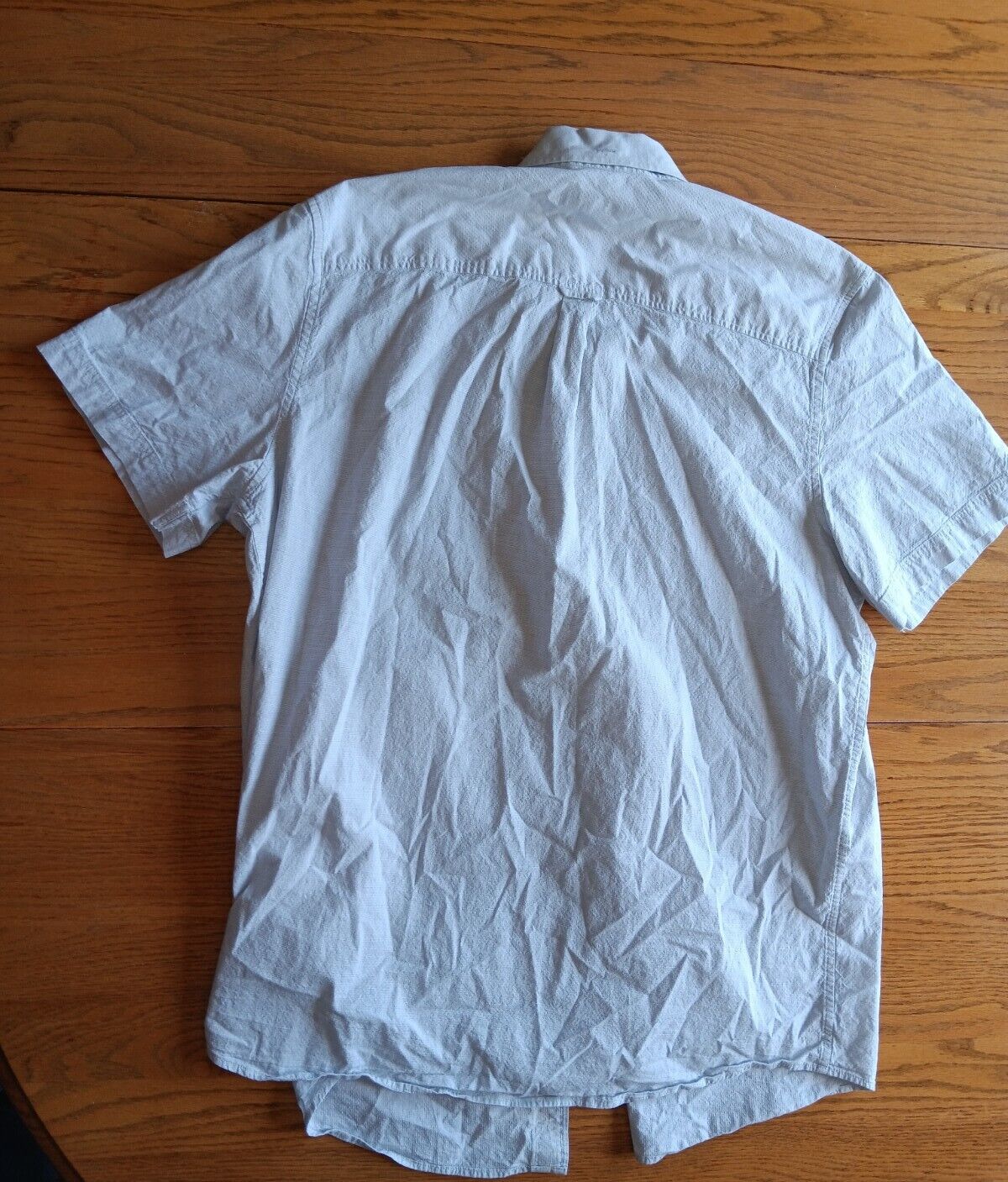 Ben Sherman Short Sleeve Button Shirt Light Blue … - image 5