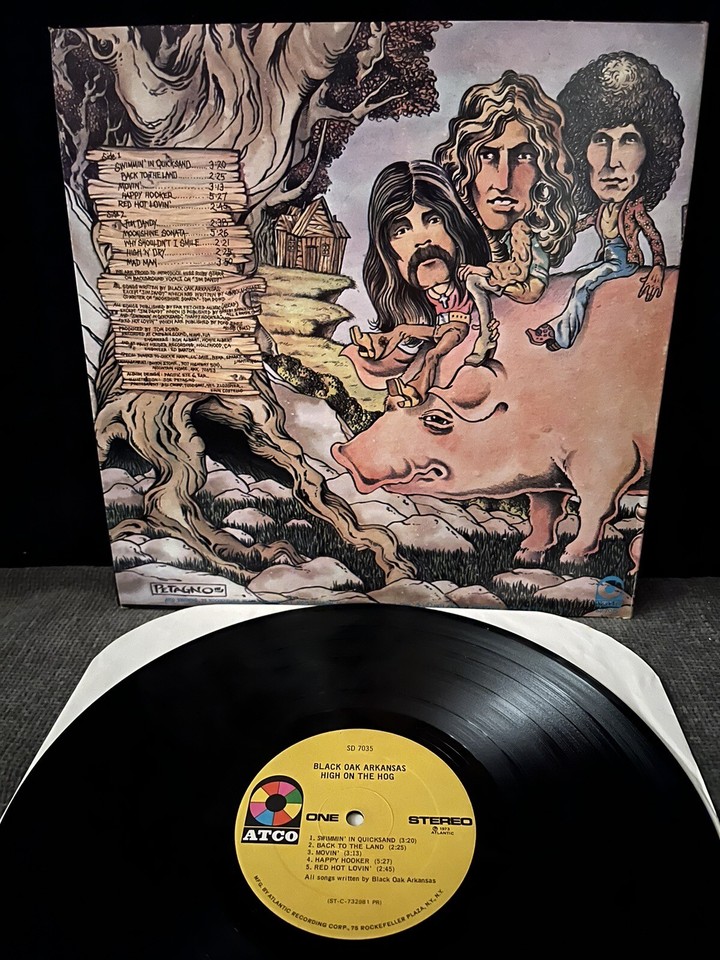 Black Oak Arkansas High On The Hog Atco Records Pressing SD7035 eBay