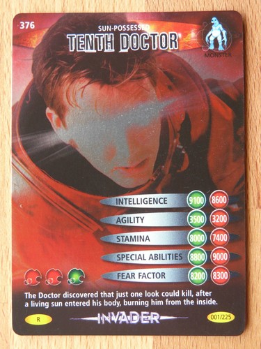DOCTOR WHO Battles In Time INVADER Trading Cards 376 - 594 BBC 2007 - Picture 2 of 86