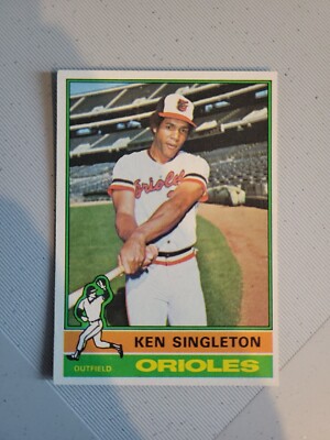 1976 Topps Baseball Card #175 Ken Singleton Baltimore Orioles A10a