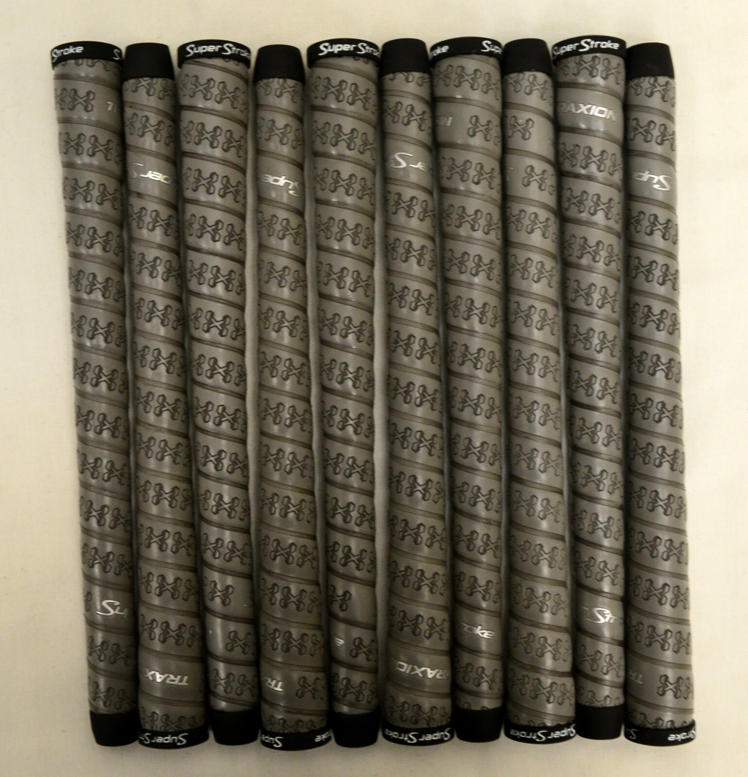 10 SuperStroke Traxion Wrap Golf Grips Oversize Grey 19845 eBay