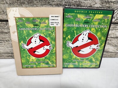 Ghostbusters Double Feature Collection - Who You Gonna Call? Murray Aykroyd DVD