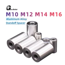OD 26mm Aluminium Standoff Spacers M10 M12 M14 M16 Round Spacer bushing Bonnet
