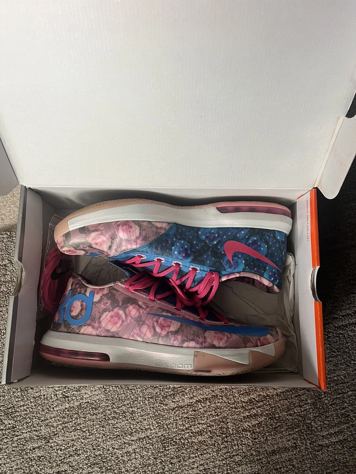 Kd Tante Perle 6 Supreme Taille 12. En boîte avec lacets supplémentaires
