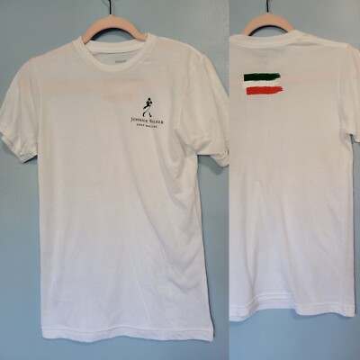 Tangerine Johnnie Walker Keep Walking Women's Graphic Tee Size Small White