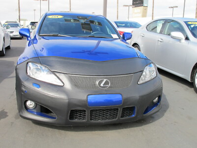 Colgan Front End Mask Bra 2pc. Fits Lexus IS F 2008-2012 W/OLic.& W/Sen& HeadLW