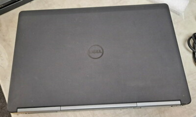 Dell Precision 7710 17.3” laptop i5-6300HQ @2.3 gHz 256gb SSD, 8gb